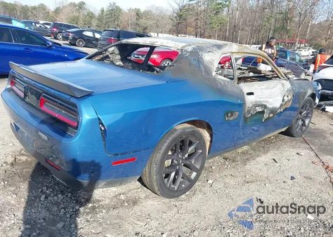 2022 Dodge Challenger Sxt from USA, damaged, VIN 2C3CDZAGXNH132191